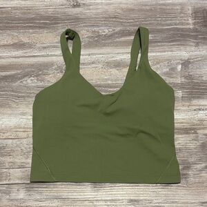 Lululemon Olive Green Tank Top